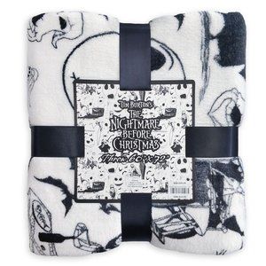 Nightmare Before Christmas Jack Skellington Fleece Throw
